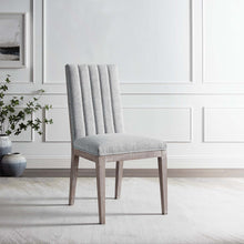 Load image into Gallery viewer, Maisonette French Vintage Tufted Fabric Fabric Dining Side Chair by Modway
