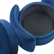 Load image into Gallery viewer, Nebula Upholstered Performance Velvet Ottoman by Modway
