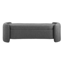 Load image into Gallery viewer, Nebula Boucle Upholstered Bench by Modway
