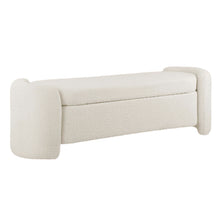 Load image into Gallery viewer, Nebula Boucle Upholstered Bench by Modway
