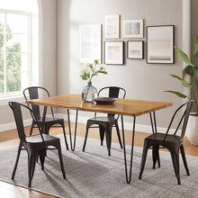 Load image into Gallery viewer, Ardor 60&quot; Live Edge Acacia Wood Acacia Wood Dining Table by Modway
