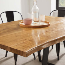 Load image into Gallery viewer, Viggo 60&quot; Live Edge Acacia Wood Acacia Wood Dining Table by Modway
