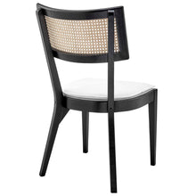 Load image into Gallery viewer, Caledonia Fabric Upholstered Wood Dining Chair Set of 2 by Modway
