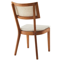 Load image into Gallery viewer, Caledonia Fabric Upholstered Wood Dining Chair Set of 2 by Modway
