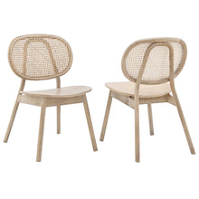 Load image into Gallery viewer, Malina Wood Dining Side Chair Set of 2 by Modway
