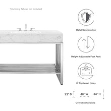 Load image into Gallery viewer, Gridiron 48&quot; Bathroom Vanity by Modway
