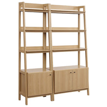 Load image into Gallery viewer, Bixby Wood Bookshelves Set of 2 by Modway
