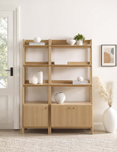 Load image into Gallery viewer, Bixby Wood Bookshelves Set of 2 by Modway
