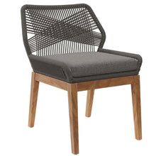 Load image into Gallery viewer, Wellspring 5-Piece Outdoor Patio Teak Wood Dining Set by Modway
