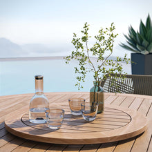 Load image into Gallery viewer, Wellspring 5-Piece Outdoor Patio Teak Wood Dining Set by Modway
