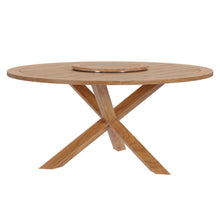Load image into Gallery viewer, Wellspring 5-Piece Outdoor Patio Teak Wood Dining Set by Modway
