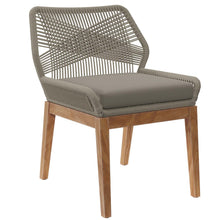 Load image into Gallery viewer, Wellspring 5-Piece Outdoor Patio Teak Wood Dining Set by Modway
