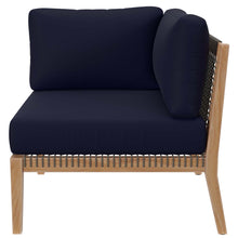 Load image into Gallery viewer, Clearwater Outdoor Patio Teak Wood Sofa by Modway
