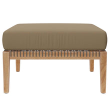 Load image into Gallery viewer, Clearwater 4-Piece Outdoor Patio Teak Wood Sectional Sofa by Modway
