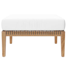 Load image into Gallery viewer, Clearwater 4-Piece Outdoor Patio Teak Wood Sectional Sofa by Modway
