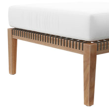 Load image into Gallery viewer, Clearwater 6-Piece Outdoor Patio Teak Wood Sectional Sofa by Modway
