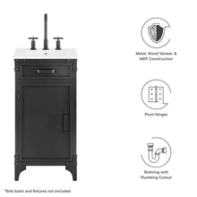 Load image into Gallery viewer, Steamforge 18&quot; Bathroom Vanity Cabinet (Sink Basin Not Included) by Modway
