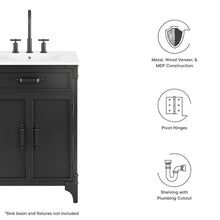 Load image into Gallery viewer, Steamforge 24&quot; Bathroom Vanity Cabinet (Sink Basin Not Included) by Modway
