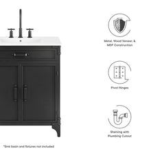 Load image into Gallery viewer, Steamforge 30&quot; Bathroom Vanity Cabinet (Sink Basin Not Included) by Modway
