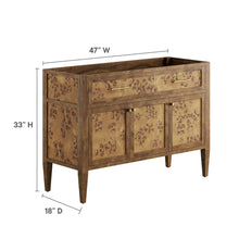 Load image into Gallery viewer, Elysian 48&quot; Wood Bathroom Vanity Cabinet (Sink Basin Not Included) by Modway

