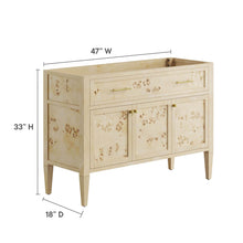 Load image into Gallery viewer, Elysian 48&quot; Wood Bathroom Vanity Cabinet (Sink Basin Not Included) by Modway
