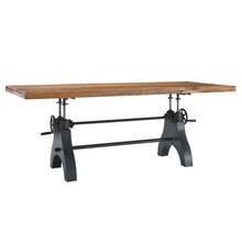 Load image into Gallery viewer, Genuine 96&quot; Crank Adjustable Height Dining and Conference Table
