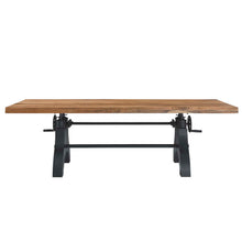 Load image into Gallery viewer, Genuine 96&quot; Crank Adjustable Height Dining and Conference Table
