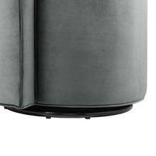 Load image into Gallery viewer, Della Performance Velvet Fabric Swivel Chair by Modway
