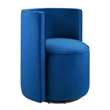 Load image into Gallery viewer, Della Performance Velvet Fabric Swivel Chair by Modway
