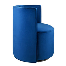 Load image into Gallery viewer, Della Performance Velvet Fabric Swivel Chair by Modway
