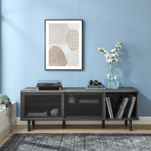 Load image into Gallery viewer, Kurtis 67&quot; TV and Vinyl Record Stand by Modway
