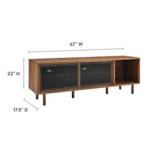 Load image into Gallery viewer, Kurtis 67&quot; TV and Vinyl Record Stand by Modway
