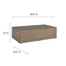 Load image into Gallery viewer, Convene Outdoor Patio Coffee Table by Modway
