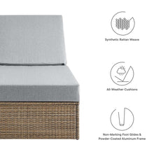 Load image into Gallery viewer, Convene Outdoor Patio Chaise Lounge Chair by Modway
