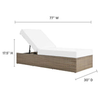 Load image into Gallery viewer, Convene Outdoor Patio Chaise Lounge Chair by Modway
