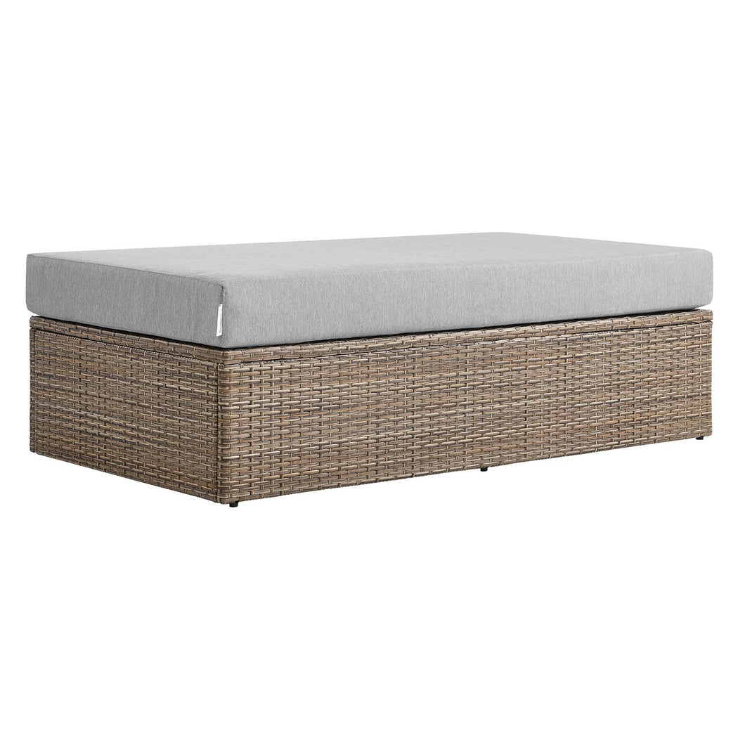 Convene Outdoor Patio Rectangle Ottoman by Modway