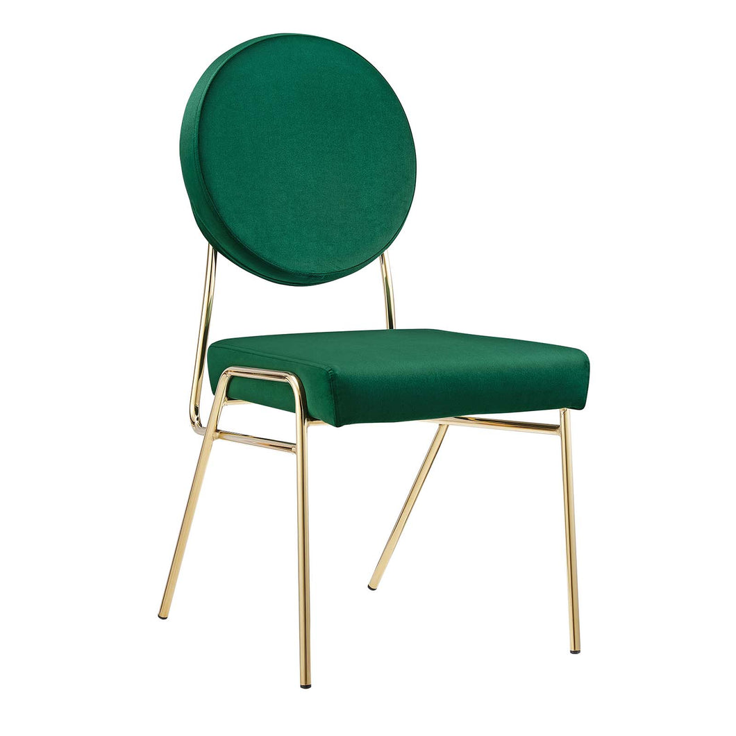 Craft Performance Velvet Dining Side Chair by Modway