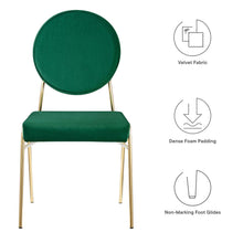 Load image into Gallery viewer, Craft Performance Velvet Dining Side Chair by Modway
