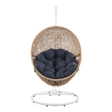Load image into Gallery viewer, Encase Outdoor Patio Rattan Swing Chair by Modway
