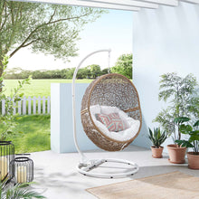 Load image into Gallery viewer, Encase Outdoor Patio Rattan Swing Chair by Modway
