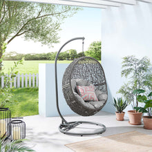 Load image into Gallery viewer, Encase Outdoor Patio Rattan Swing Chair by Modway

