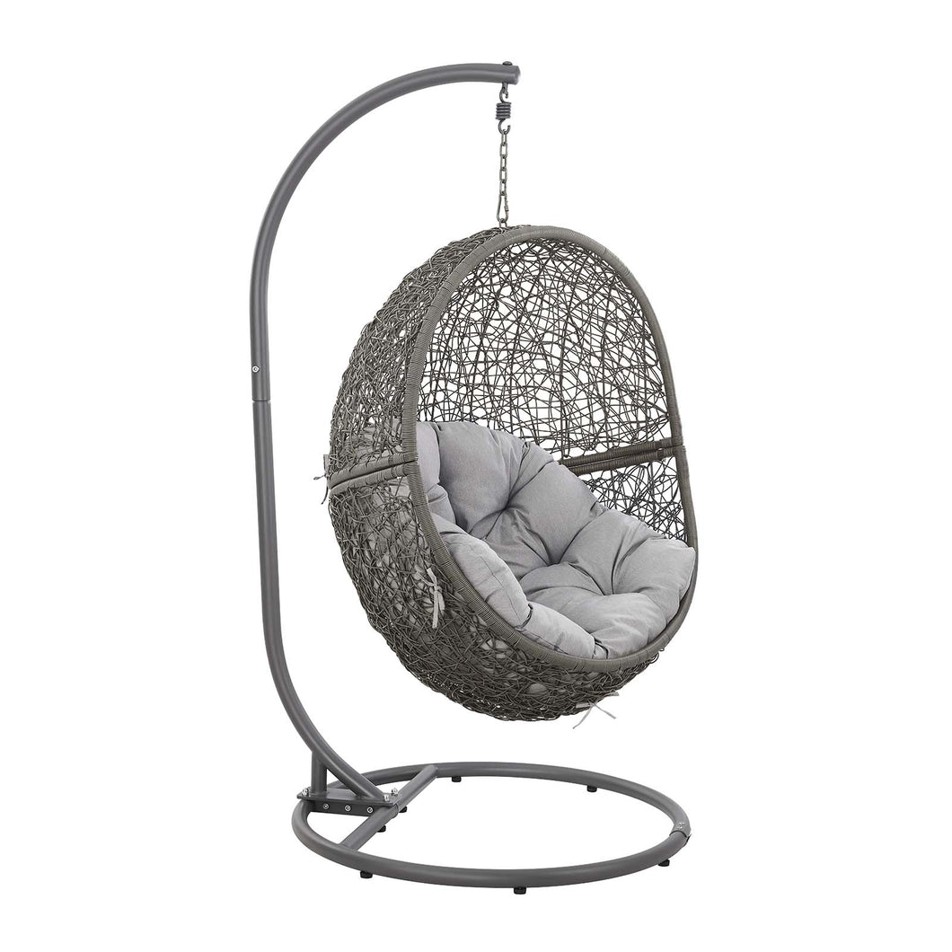 Encase Outdoor Patio Rattan Swing Chair by Modway
