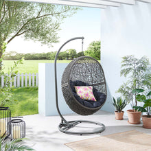 Load image into Gallery viewer, Encase Outdoor Patio Rattan Swing Chair by Modway
