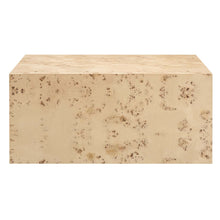 Load image into Gallery viewer, Cosmos 36&quot; Square Burl Wood Coffee Table by Modway
