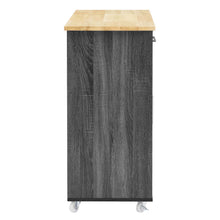 Load image into Gallery viewer, Culinary Kitchen Cart With Towel Bar by Modway
