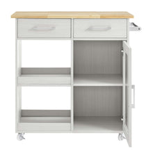Load image into Gallery viewer, Culinary Kitchen Cart With Towel Bar by Modway
