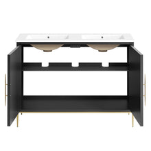 Load image into Gallery viewer, Awaken 48&quot; Double Sink Bathroom Vanity by Modway
