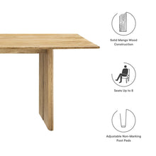 Load image into Gallery viewer, Amistad 86&quot; Wood Dining Table by Modway
