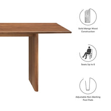 Load image into Gallery viewer, Amistad 86&quot; Wood Dining Table by Modway
