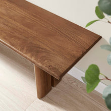 Load image into Gallery viewer, Amistad 58&quot; Wood Bench by Modway
